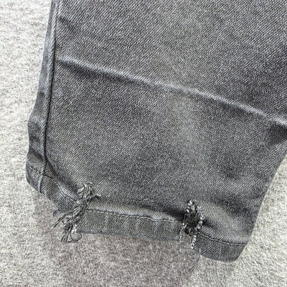 Levis 550 Jeans Womens 12 Short Black Relaxed Fit Tapered Leg Stretch Denim - Picture 6 of 10